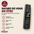 Éthylotest électronique Reinhardt : résultat rapide, écran couleur, USB-C, compact